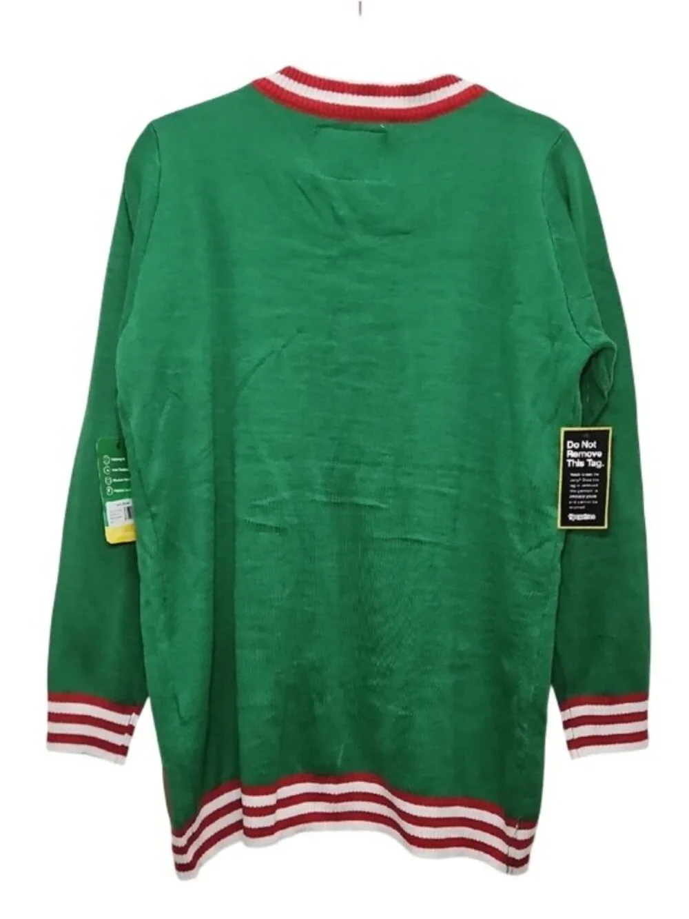 Tipsy Elves Women's Big Reveal Reversible Sequin Maternity Christmas Sweater New